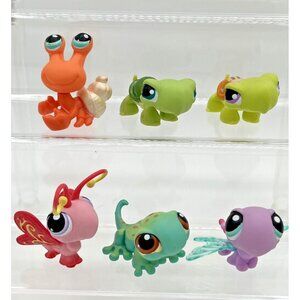 Littlest Pet Shop LPS Hasbro 202 187 188 111 350 202 316 G2 Turtle Butterfly ++
